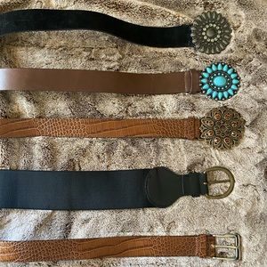 Brand New Belts - Individual or As a Set